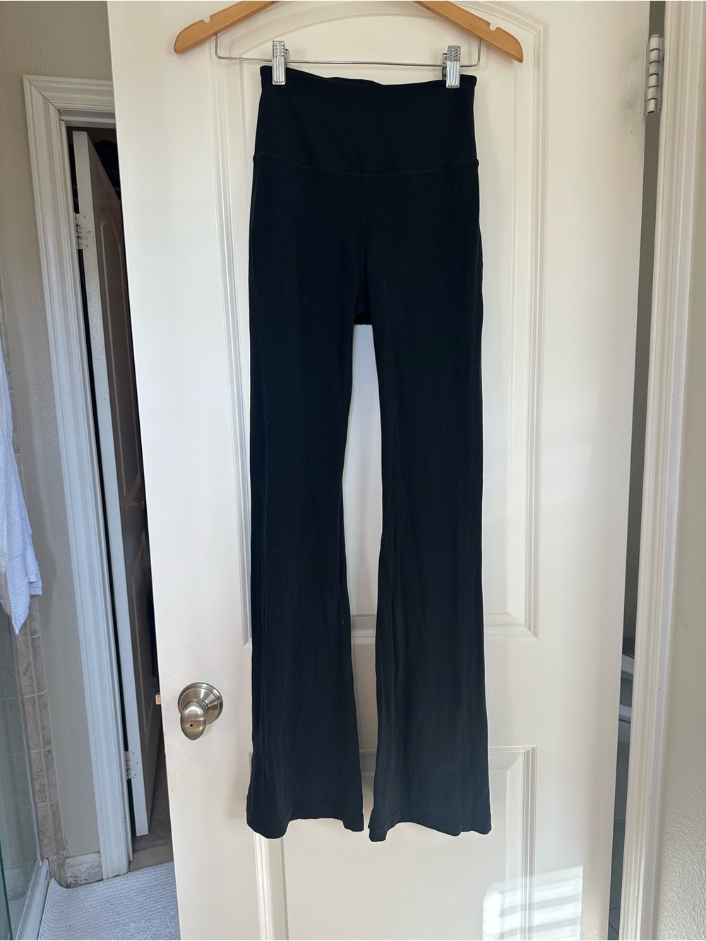 Lululemon flared leggings yoga pants High-Waist Black nulu